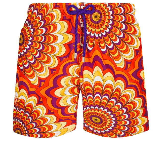 Men Swim Trunks 1975 Rosaces - 1