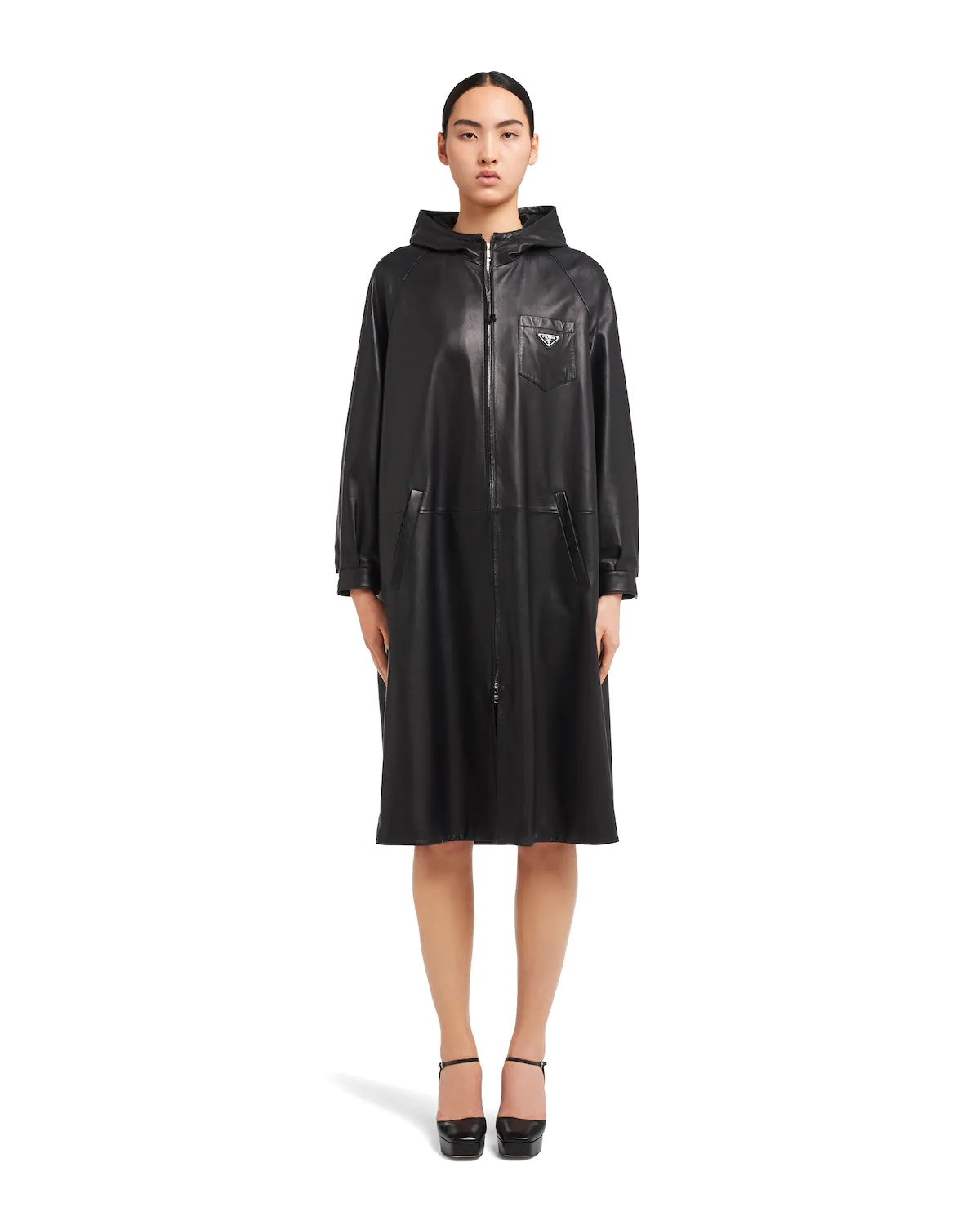 Light nappa leather coat - 2