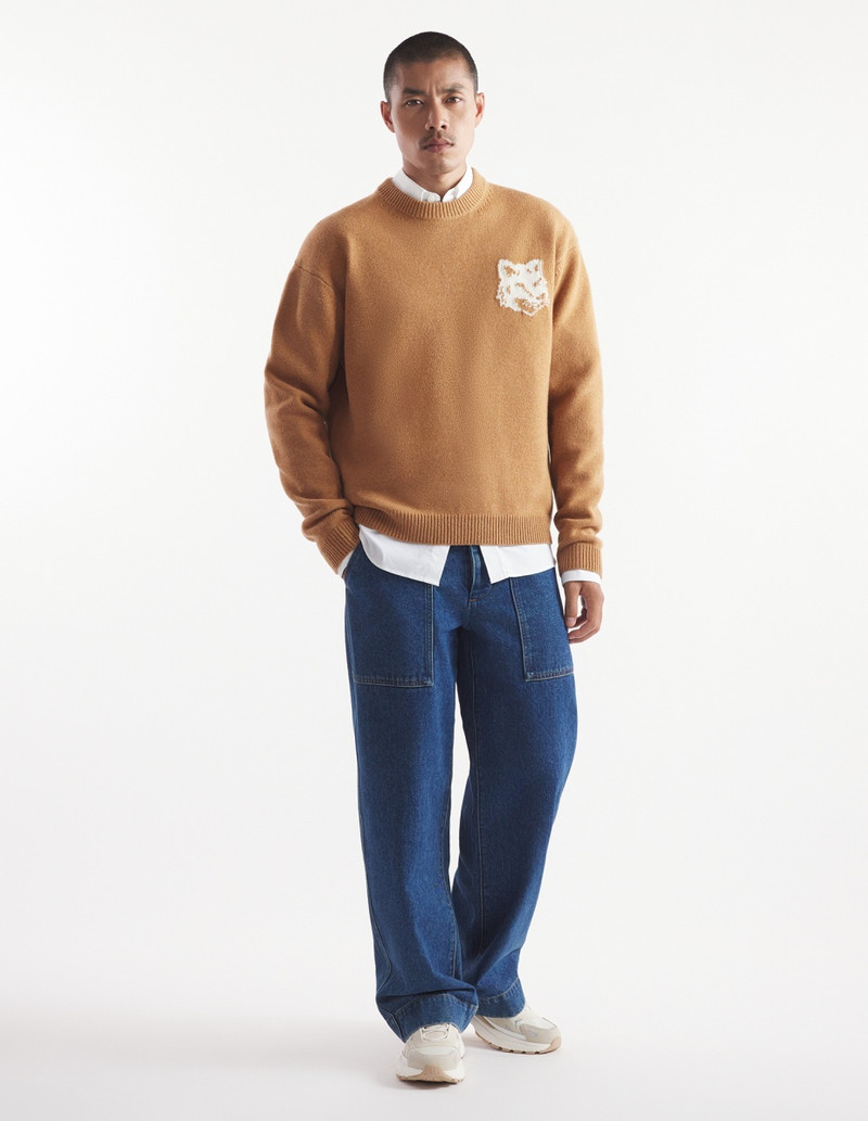 Maison Kitsuné FOX HEAD INTARSIA COMFORT JUMPER outlook