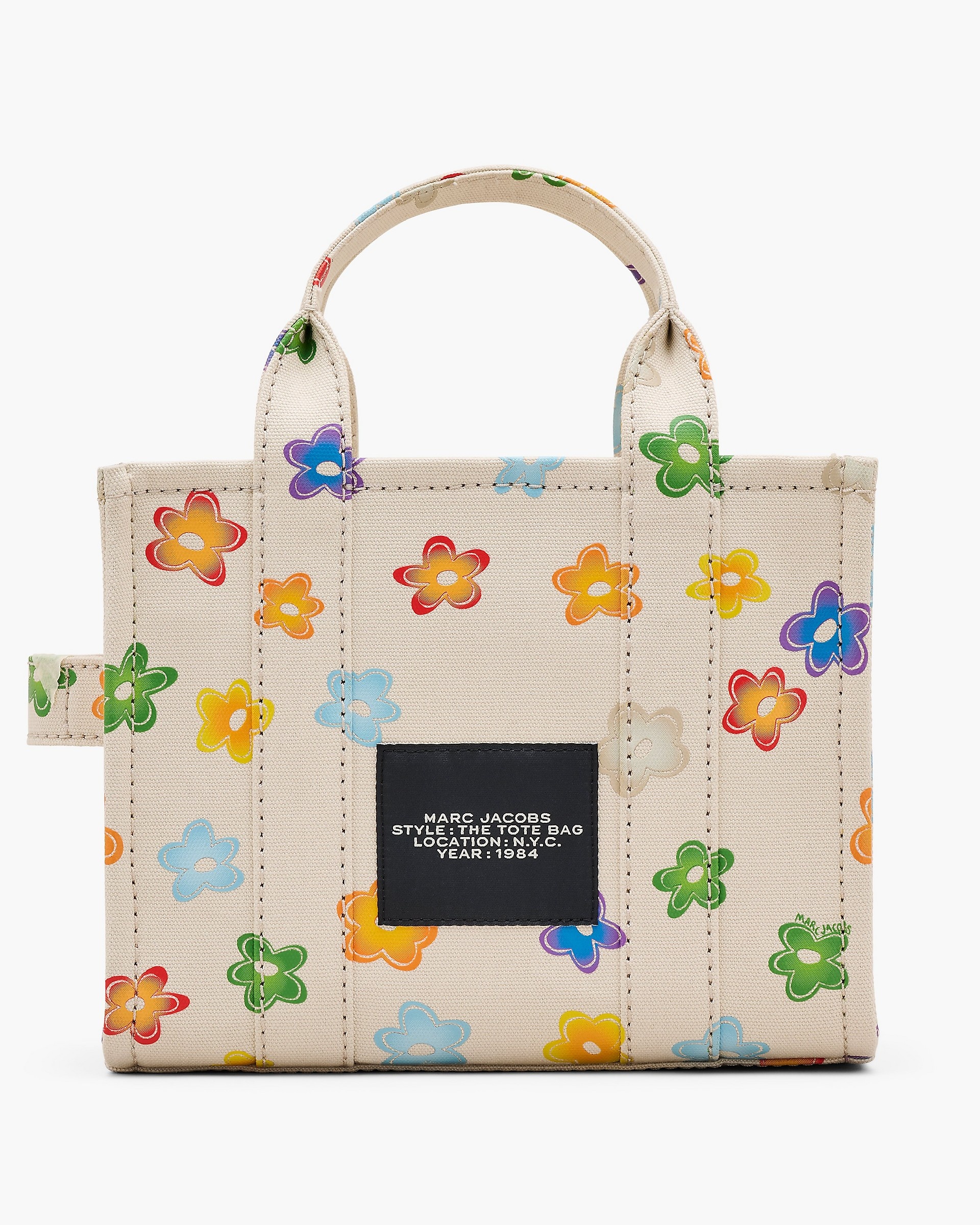 THE WILD DAISY CANVAS SMALL TOTE BAG - 3