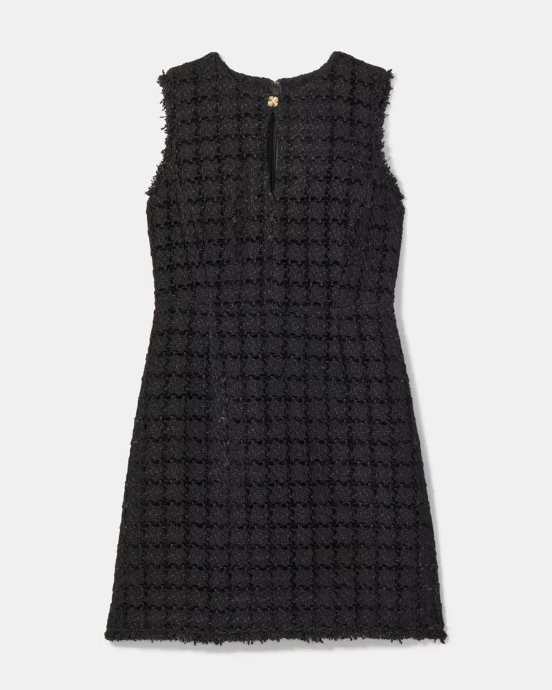 Plaza Tweed Fit And Flare Dress 1