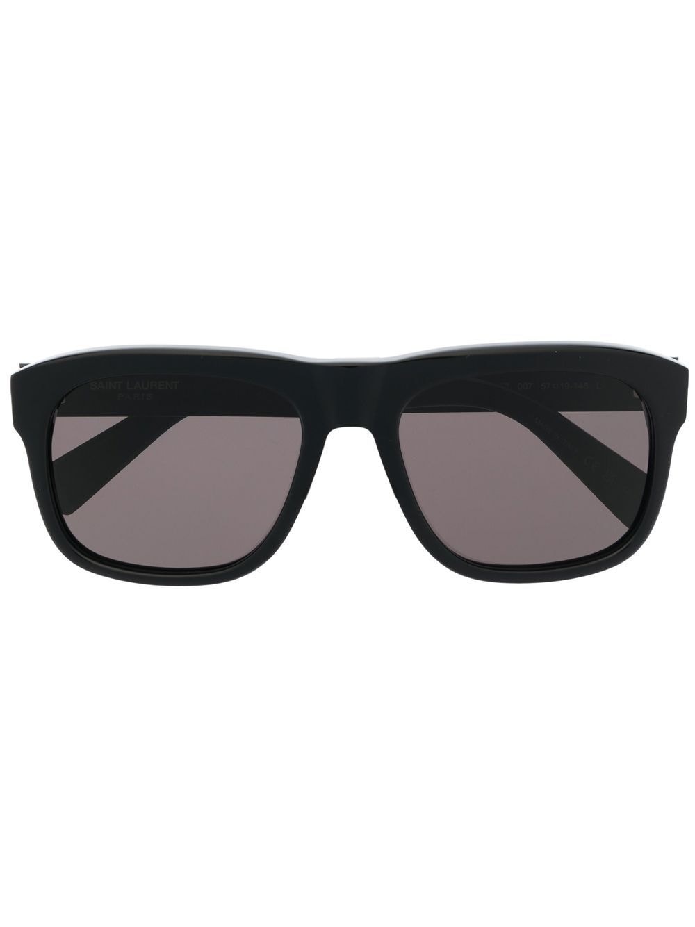 square-frame tinted sunglasses - 1