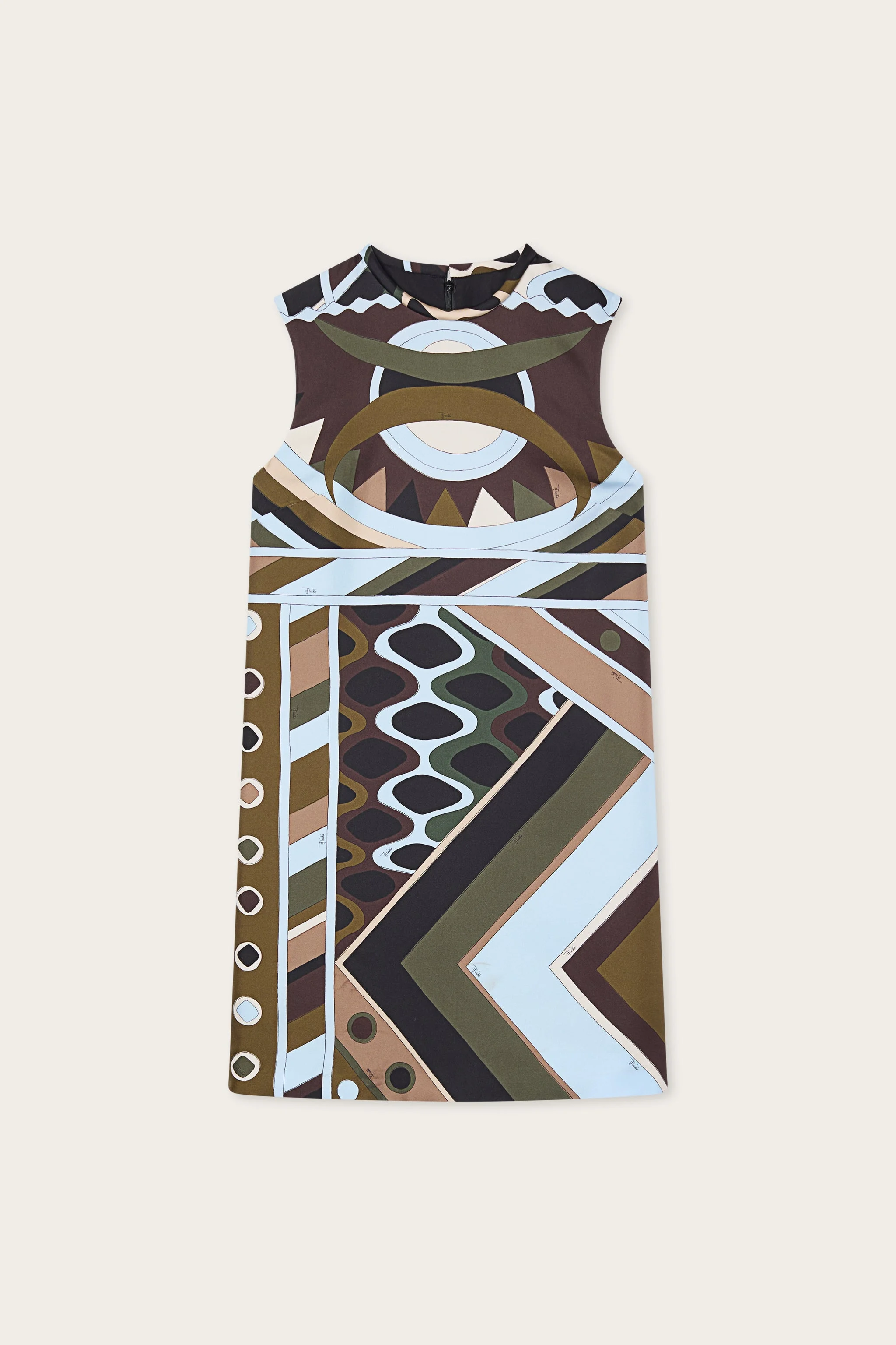 VIVARA PRINT SILK DRESS - 1