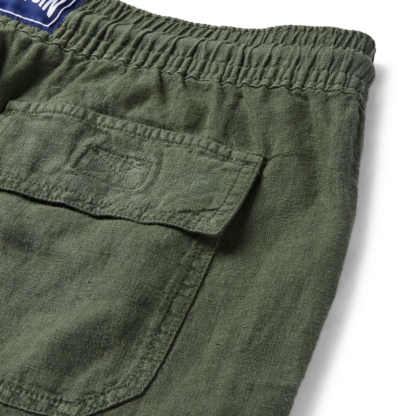 Baie Linen Cargo Shorts - 5