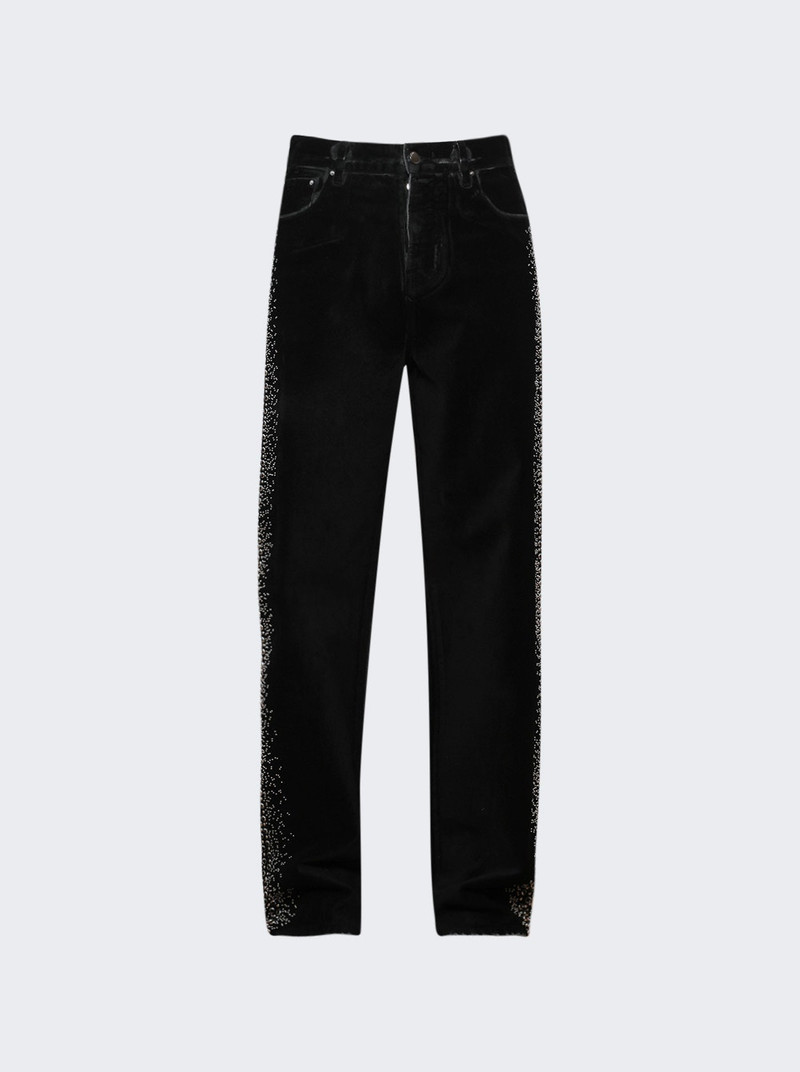 Velvet Baggy Jean Black 1