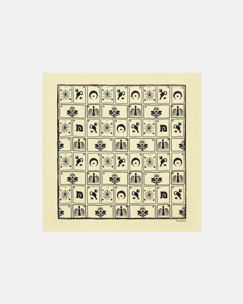 Printed Silk Scarf 1