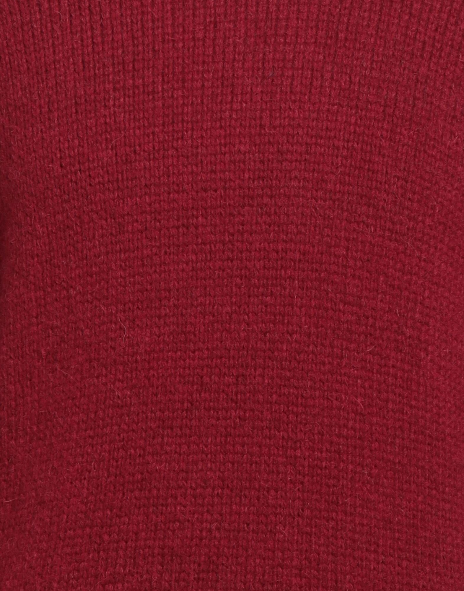 Burgundy Men's Sweater - 4
