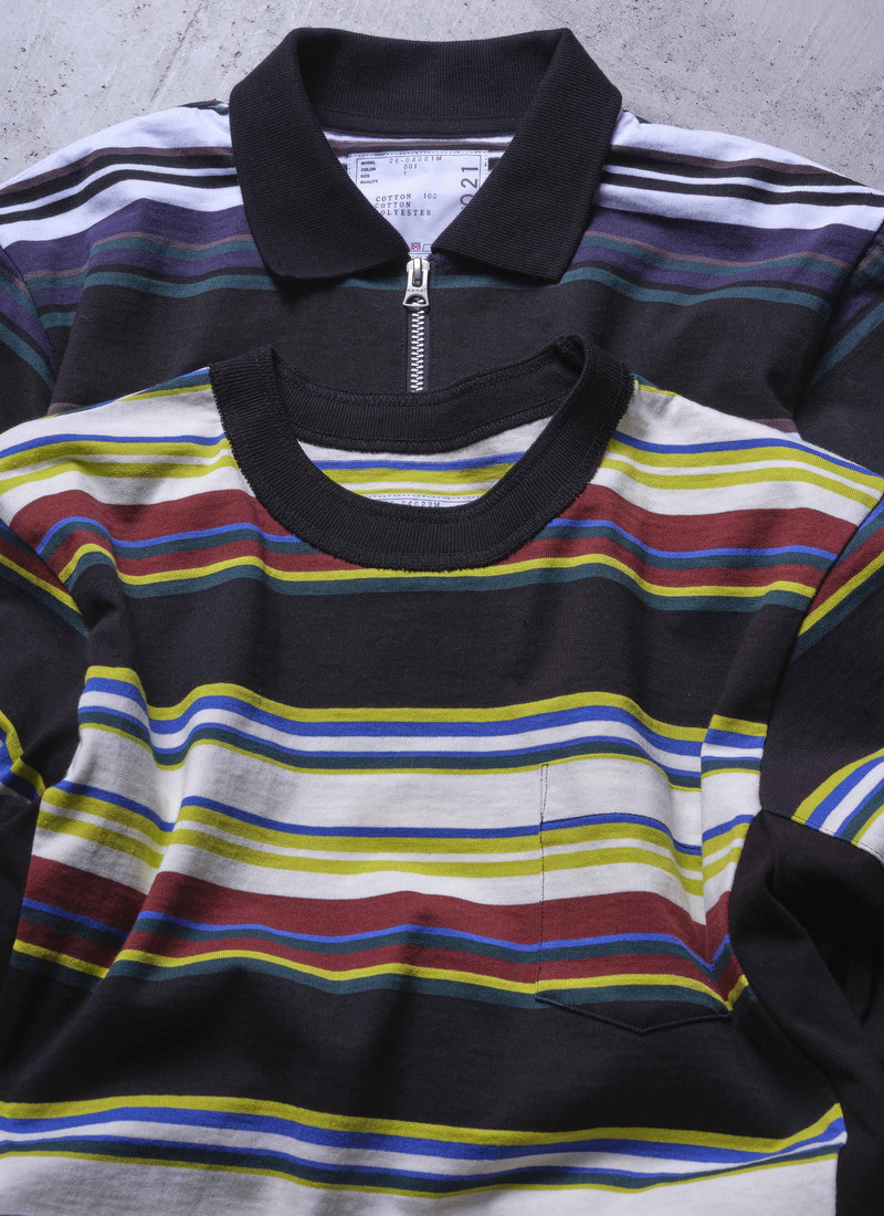 Stripe Cotton Jersey T-Shirt 4