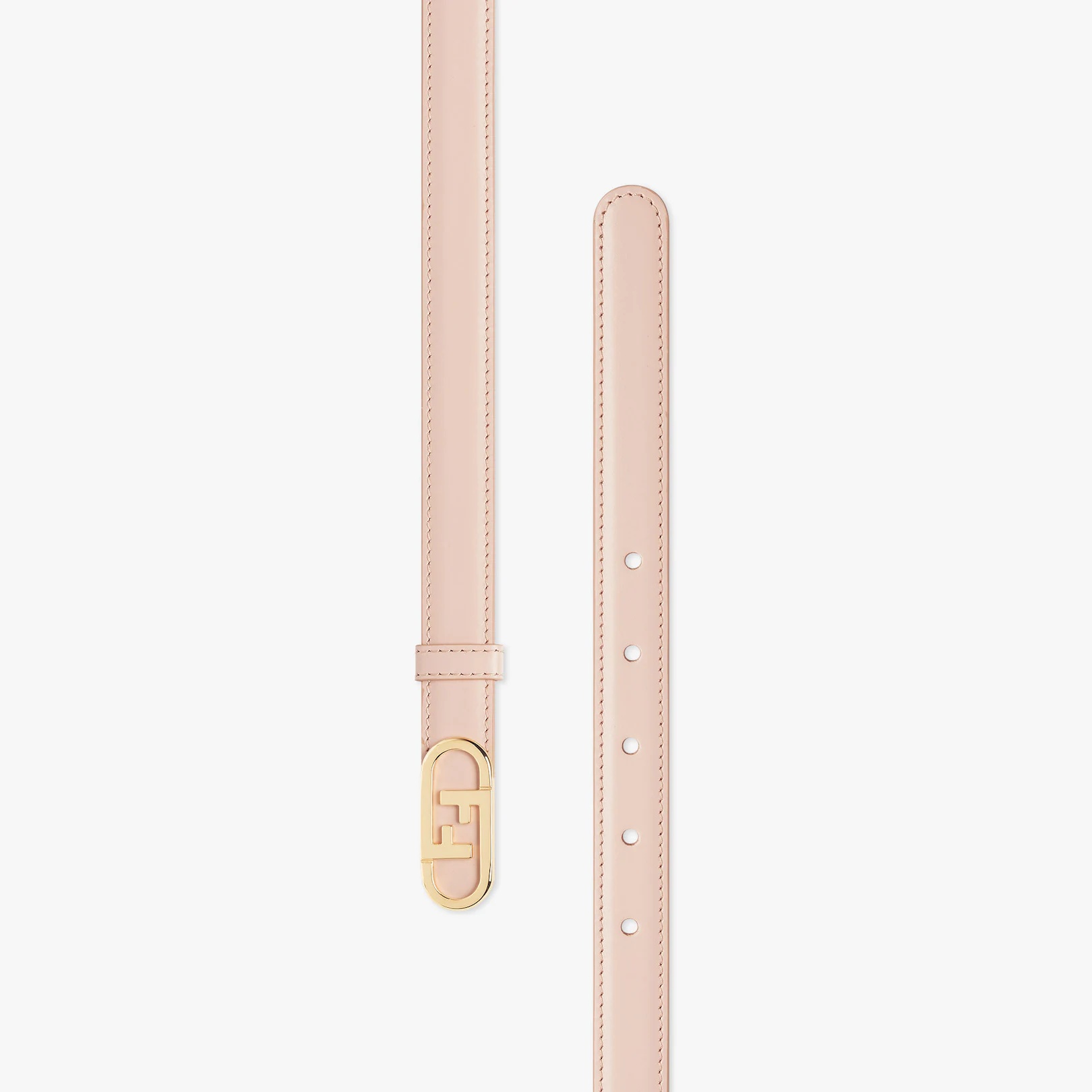 FENDI Pink leather belt | REVERSIBLE