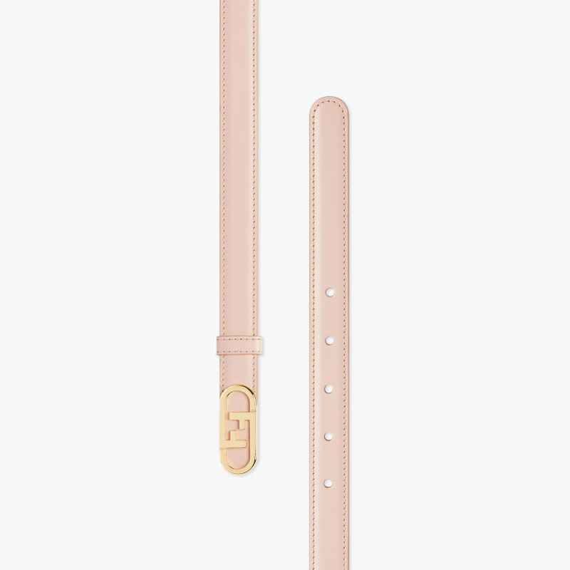 FENDI Pink leather belt outlook