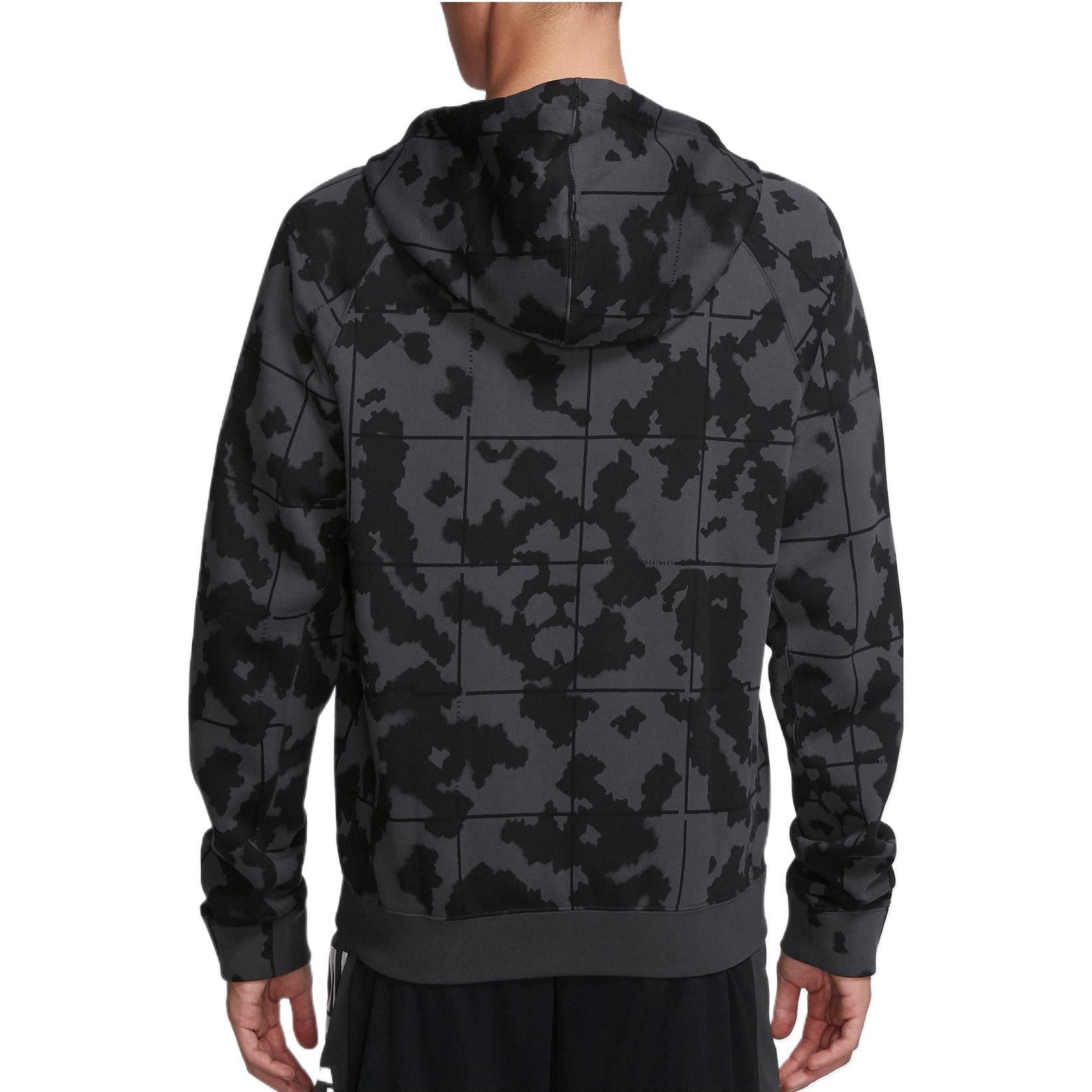 Nike AS Lebron M NK Hoodie FZ AOP ANTHRACITE AT3914-060 - 5