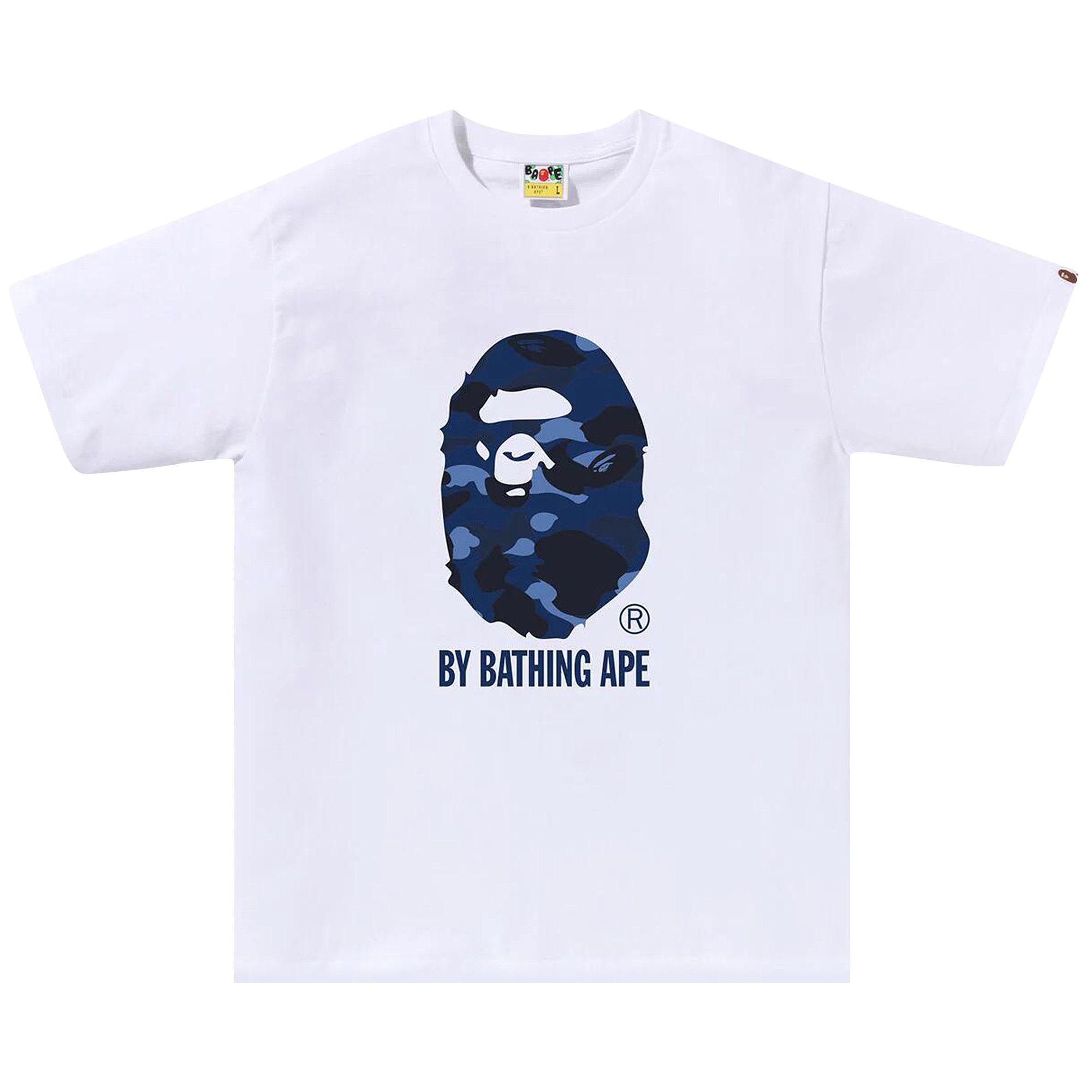 BAPE Color Camo By Bathing Ape Tee 'White' - 1