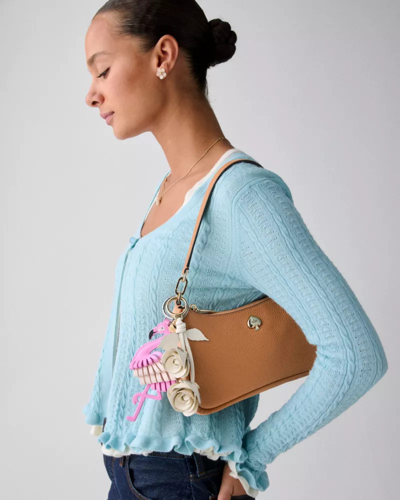 kate spade Critters Frannie Flamingo Bag Charm outlook
