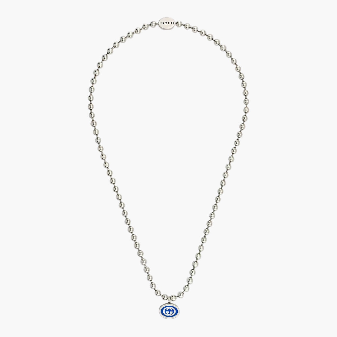 Gucci Interlocking G Boule Chain Unisex Necklace - 1