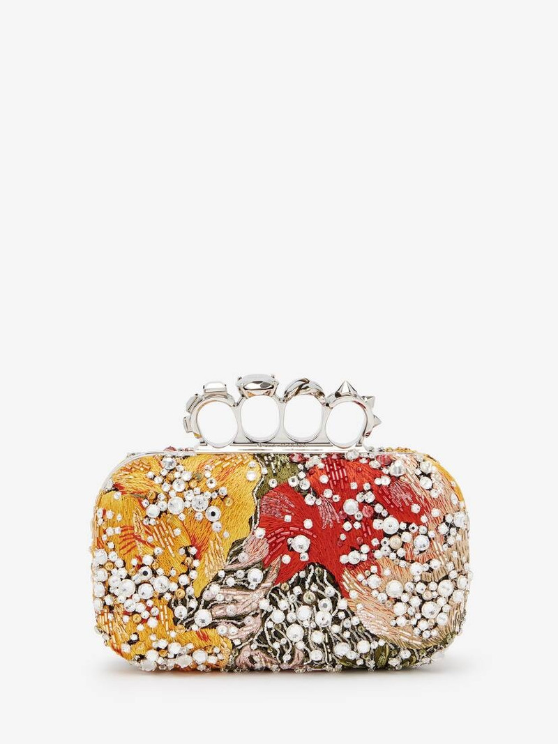 Women's Knuckle Clutch in Multicolor 1