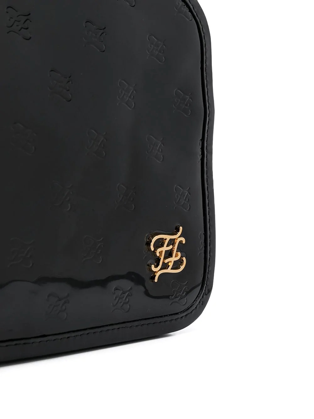 Karligraphy embossed crossbody bag - 4