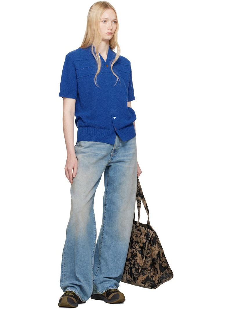 ADER error Blue Half S Pull-Over 0502 Sweater outlook