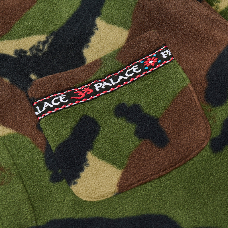 POLARTEC OM FLEECE OVERSHIRT WOODLAND CAMO 3