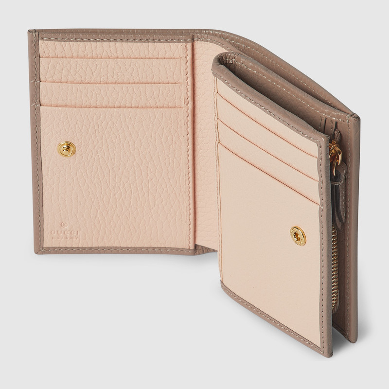 GG Marmont pink interior wallet 4