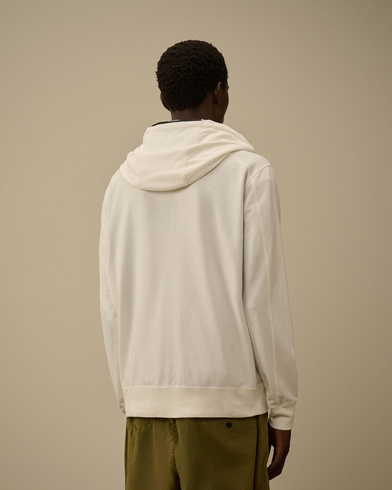 Light Fleece Hooded Full Zip Sweatshirt 4