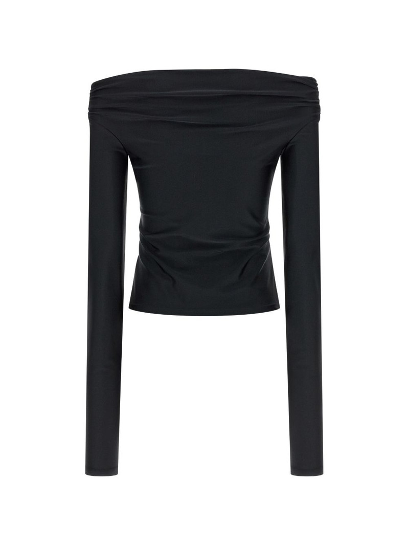 THE ANDAMANE off-the-shoulder long-sleeved top outlook