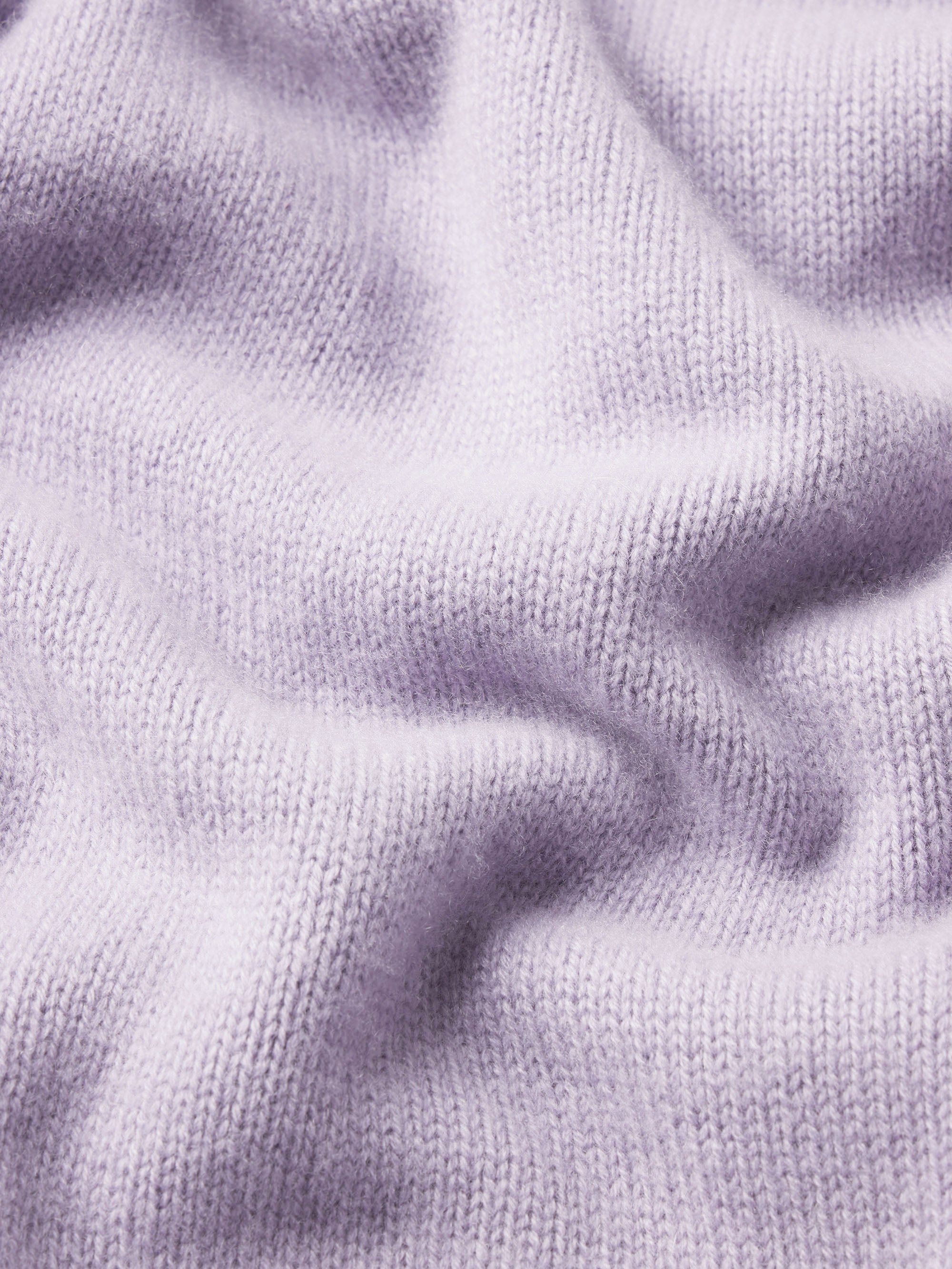 Cashmere Crewneck Sweater in Old Lavender - 4