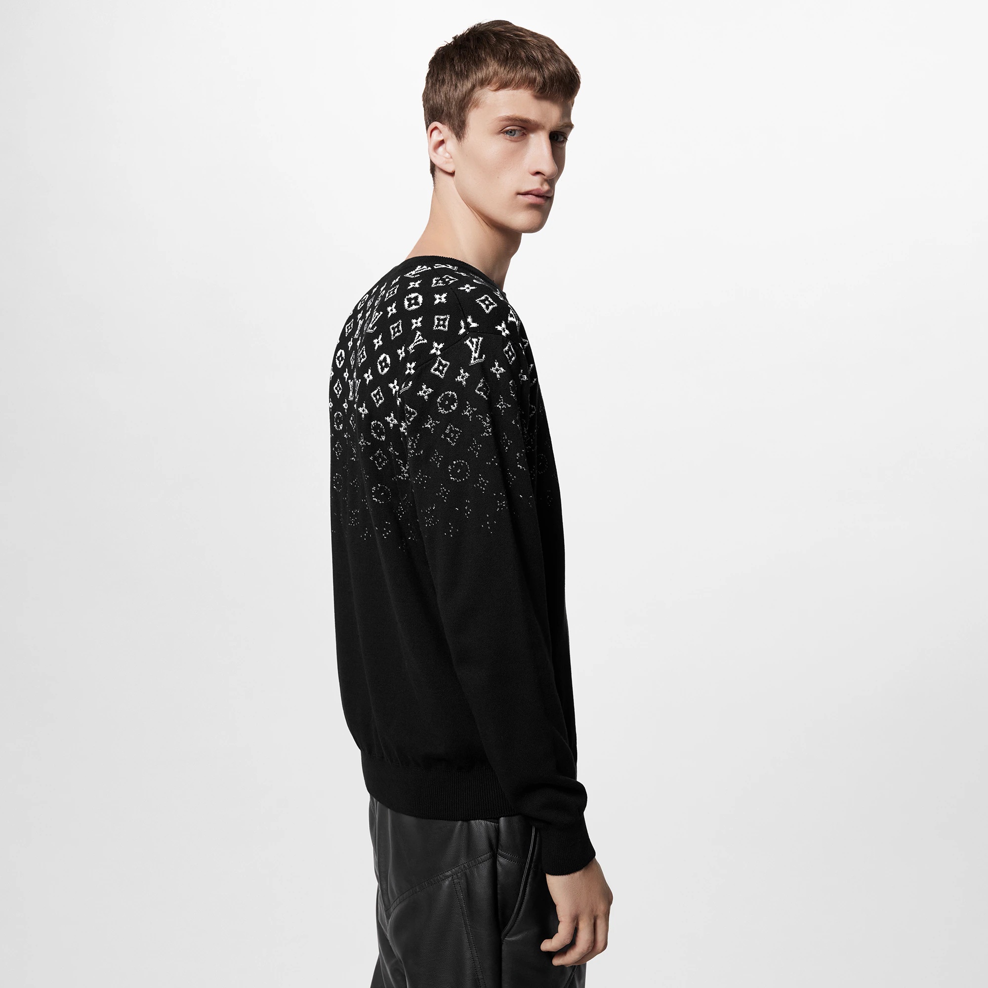 Gradient Cotton Crewneck - 5