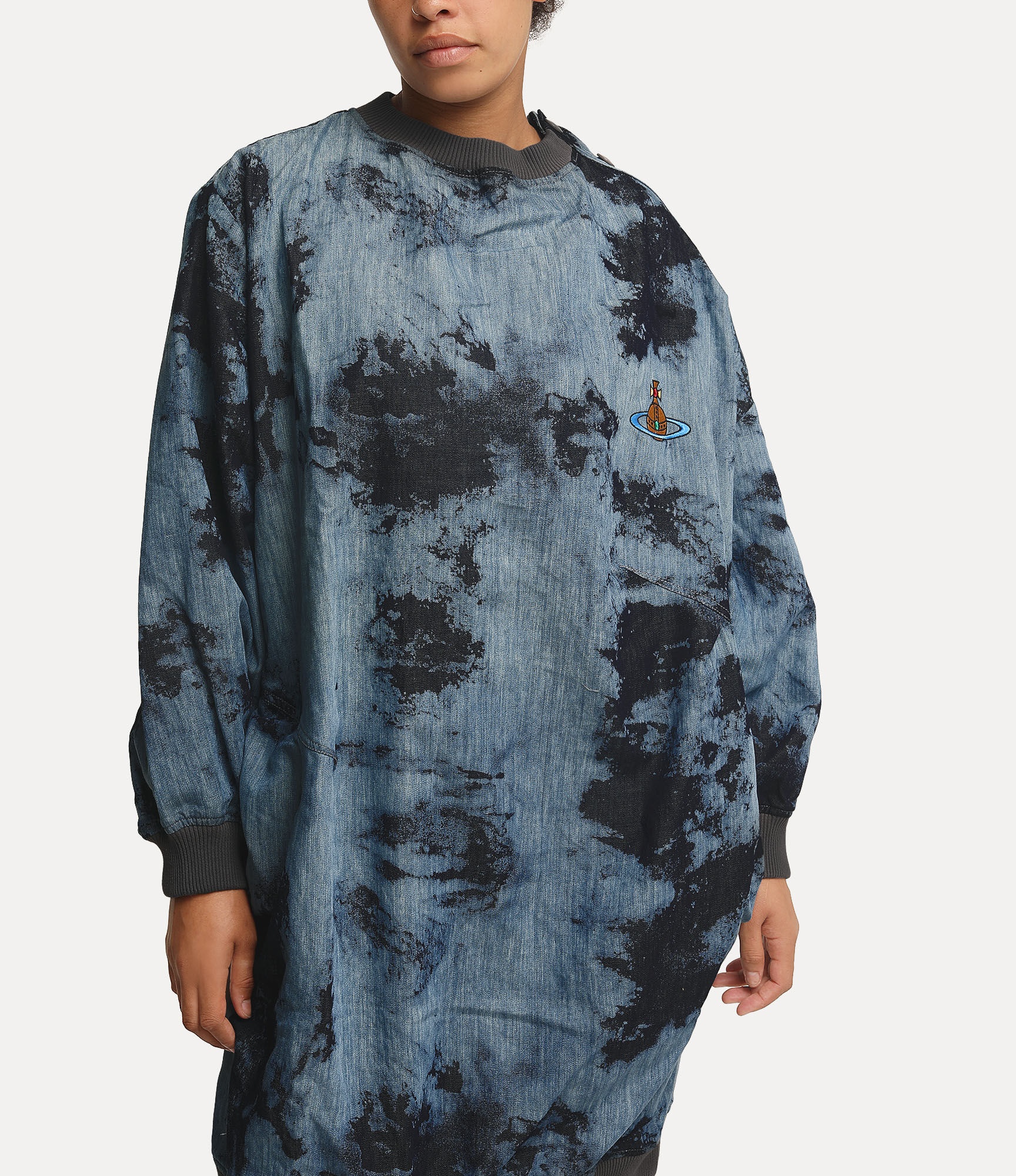 DRUNKEN OVERSIZED DRESS - 4