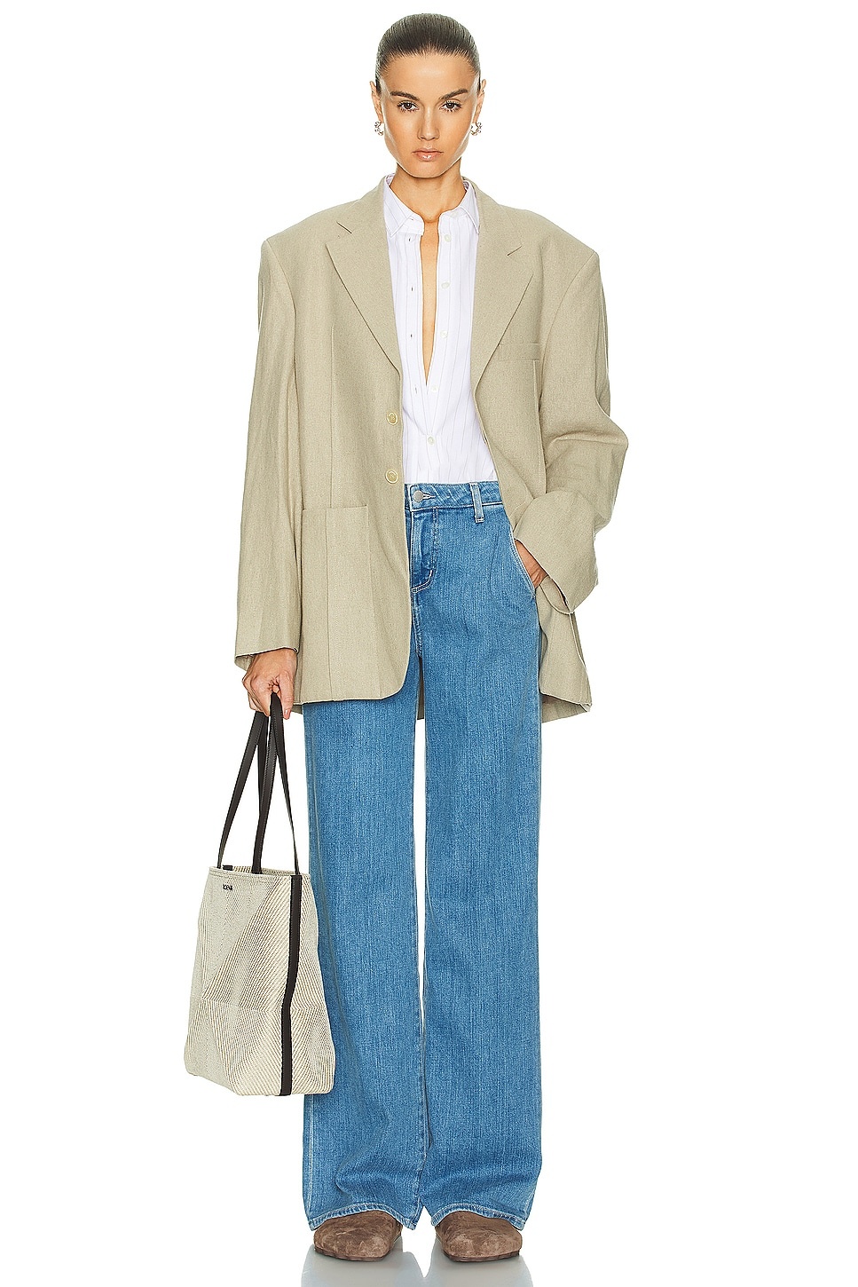 Weston Wide Leg Trouser - 4
