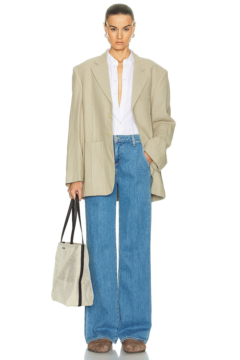 L'AGENCE Weston Wide Leg Trouser outlook
