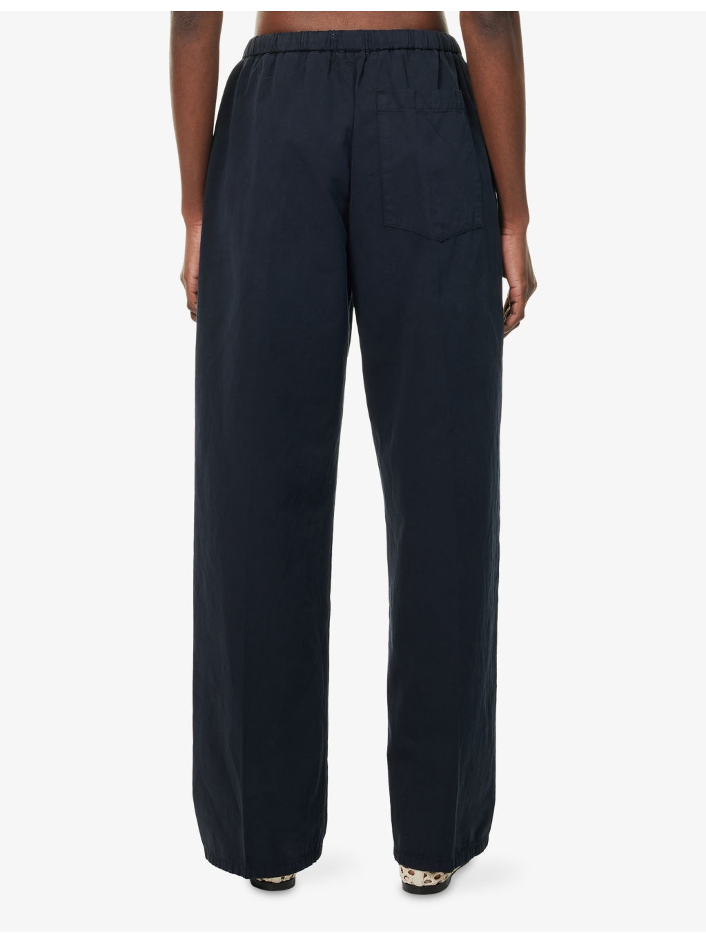 Ayla Drawstring Cotton-Blend Trousers - 4