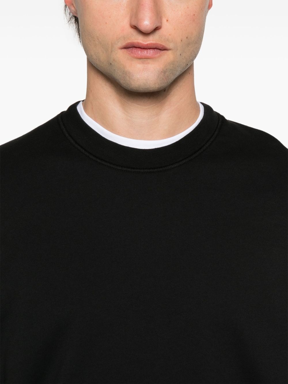 Compass-badge sweatshirt - 5