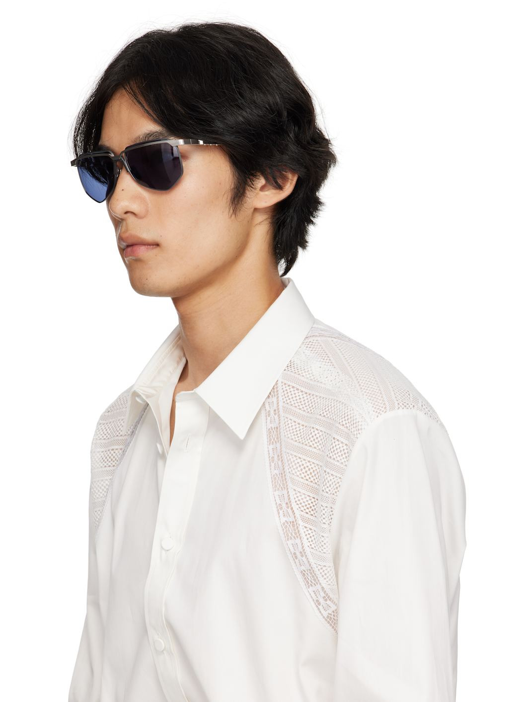 Silver Interline Sunglasses - 4