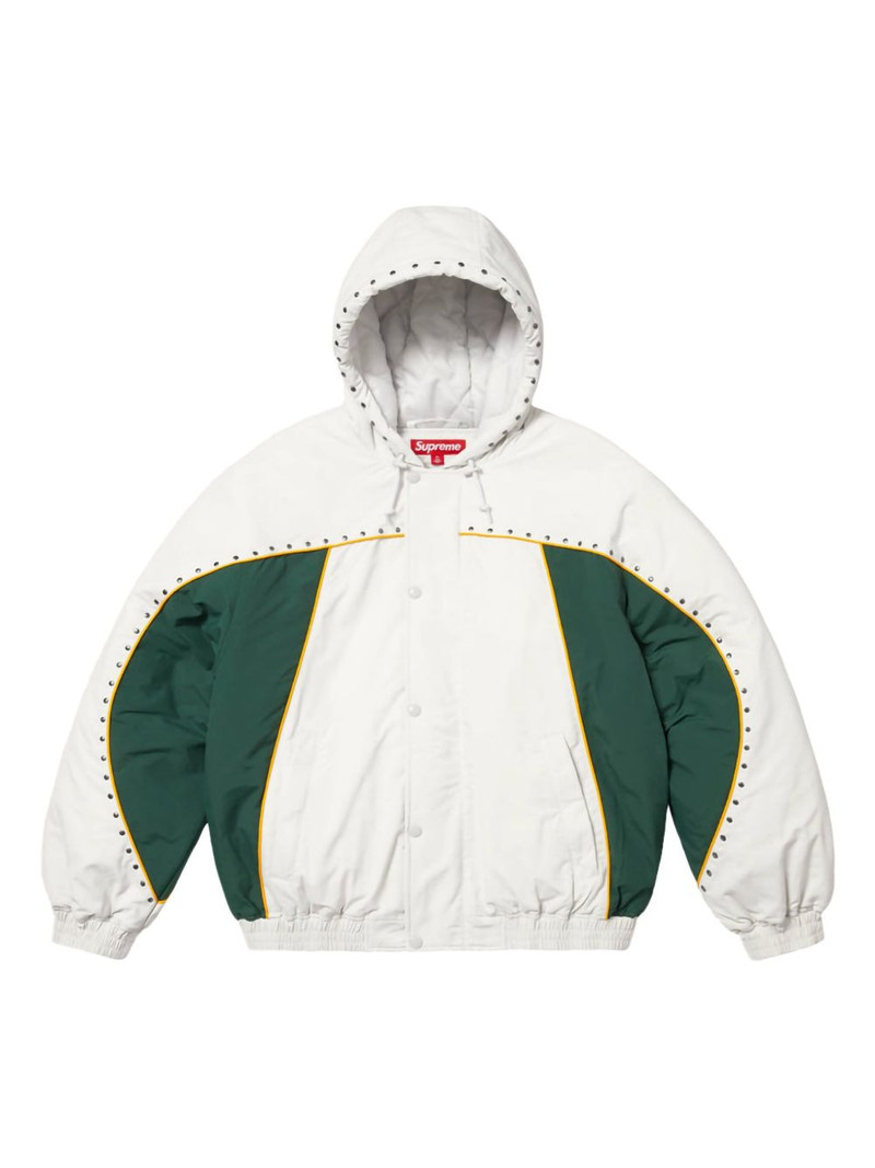 Studded Stadium "White" jacket - 1