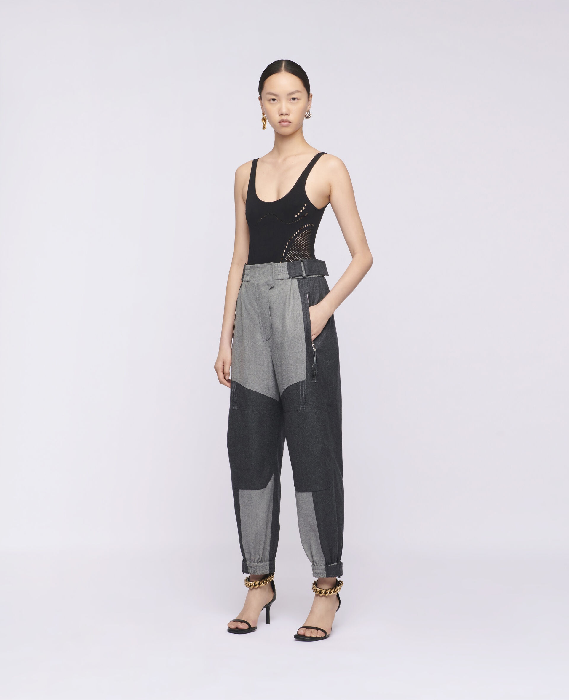 Lacey Wool Pants - 2