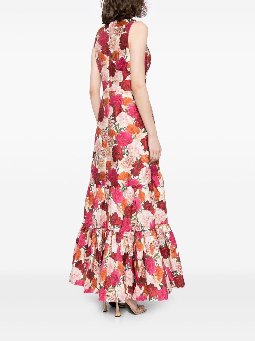 Rori floral-print maxi dress - 4