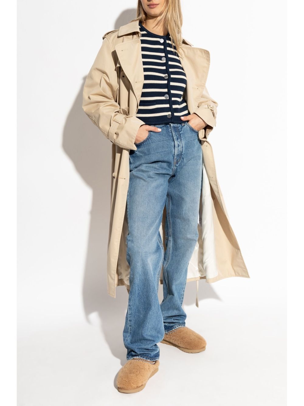 striped cardigan - 2