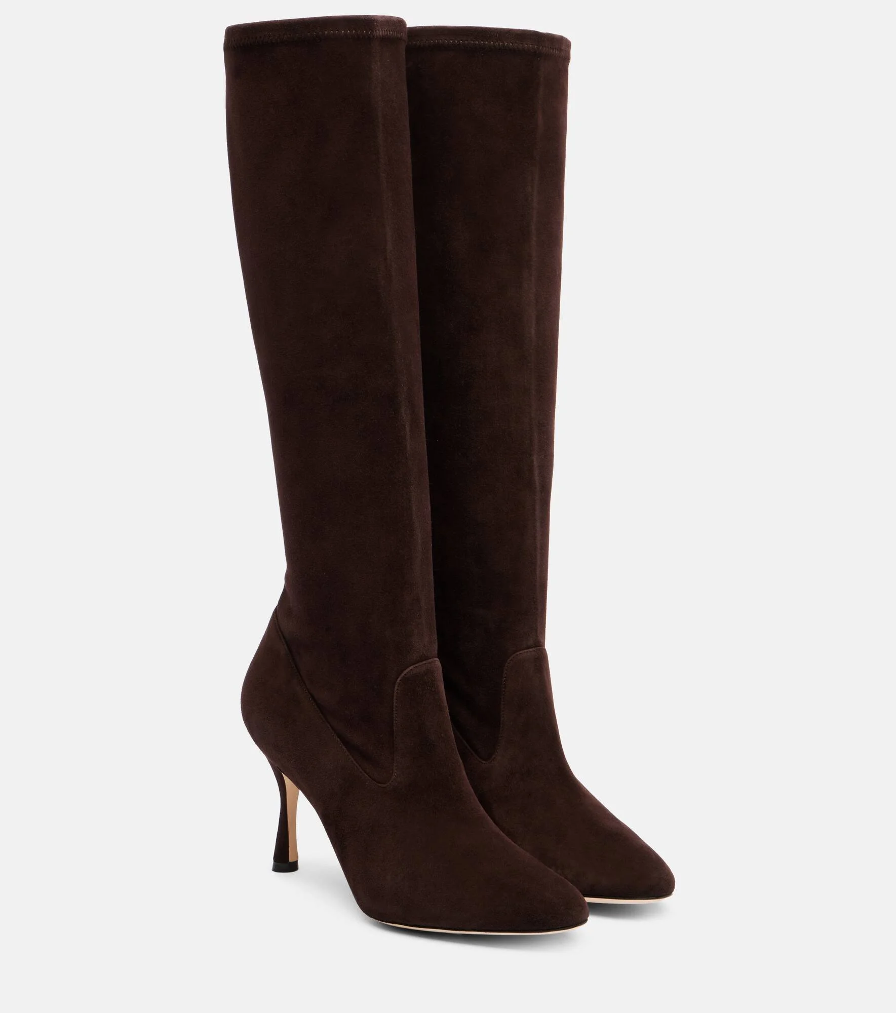 Myconia suede knee-high boots - 1