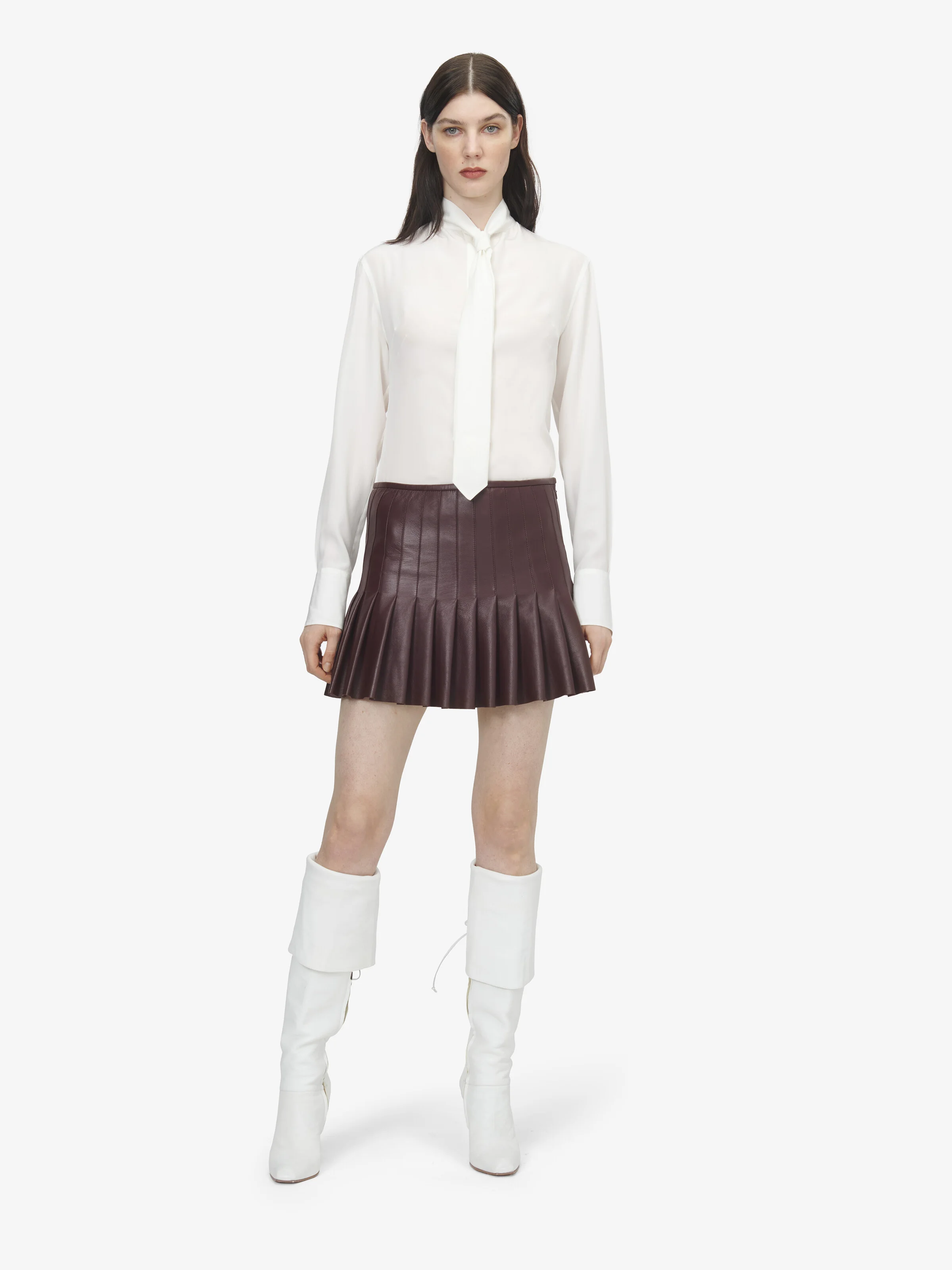 Tie Silk Shirt - 1