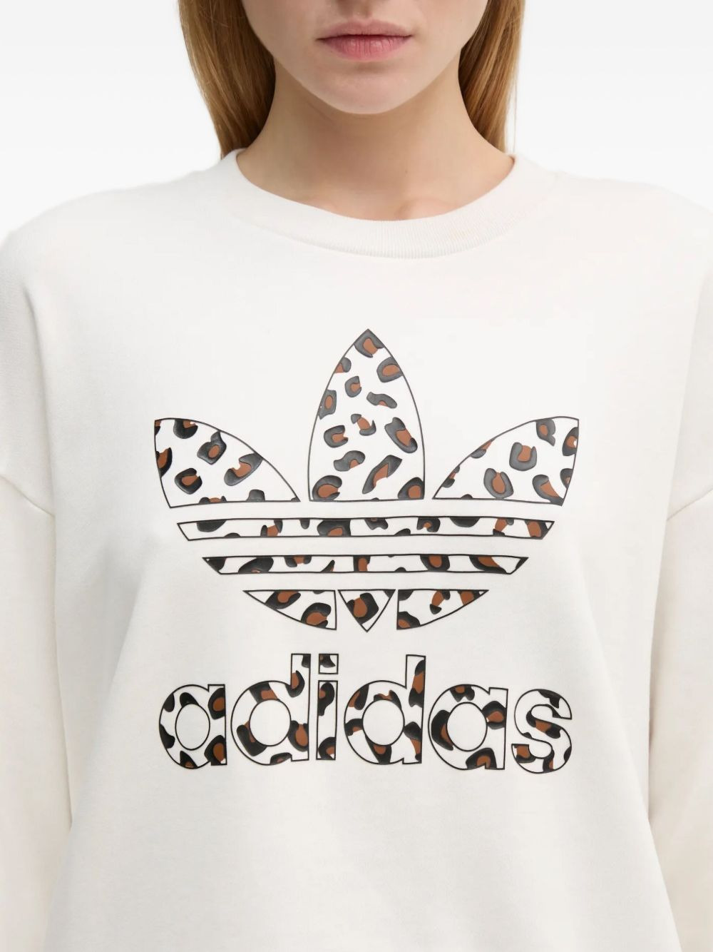 leopard-print sweatshirt - 5