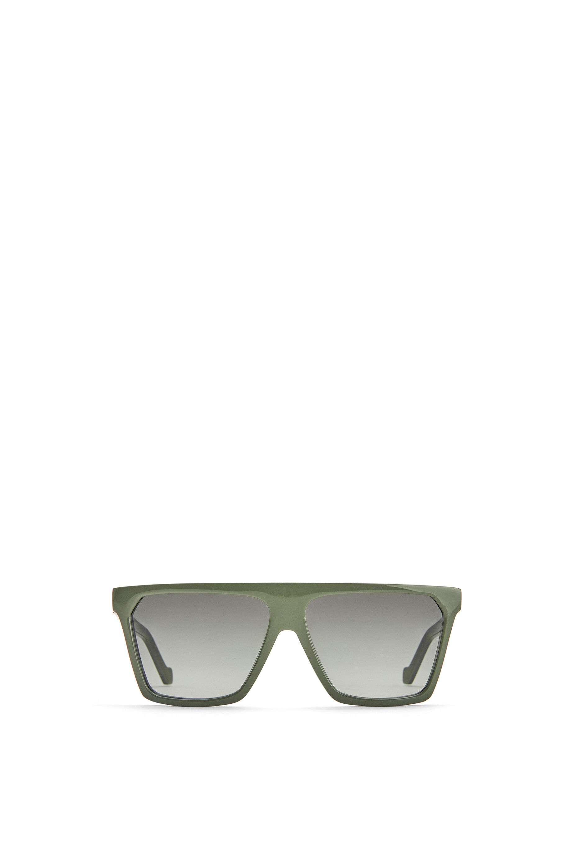 Thin flat top sunglasses - 1