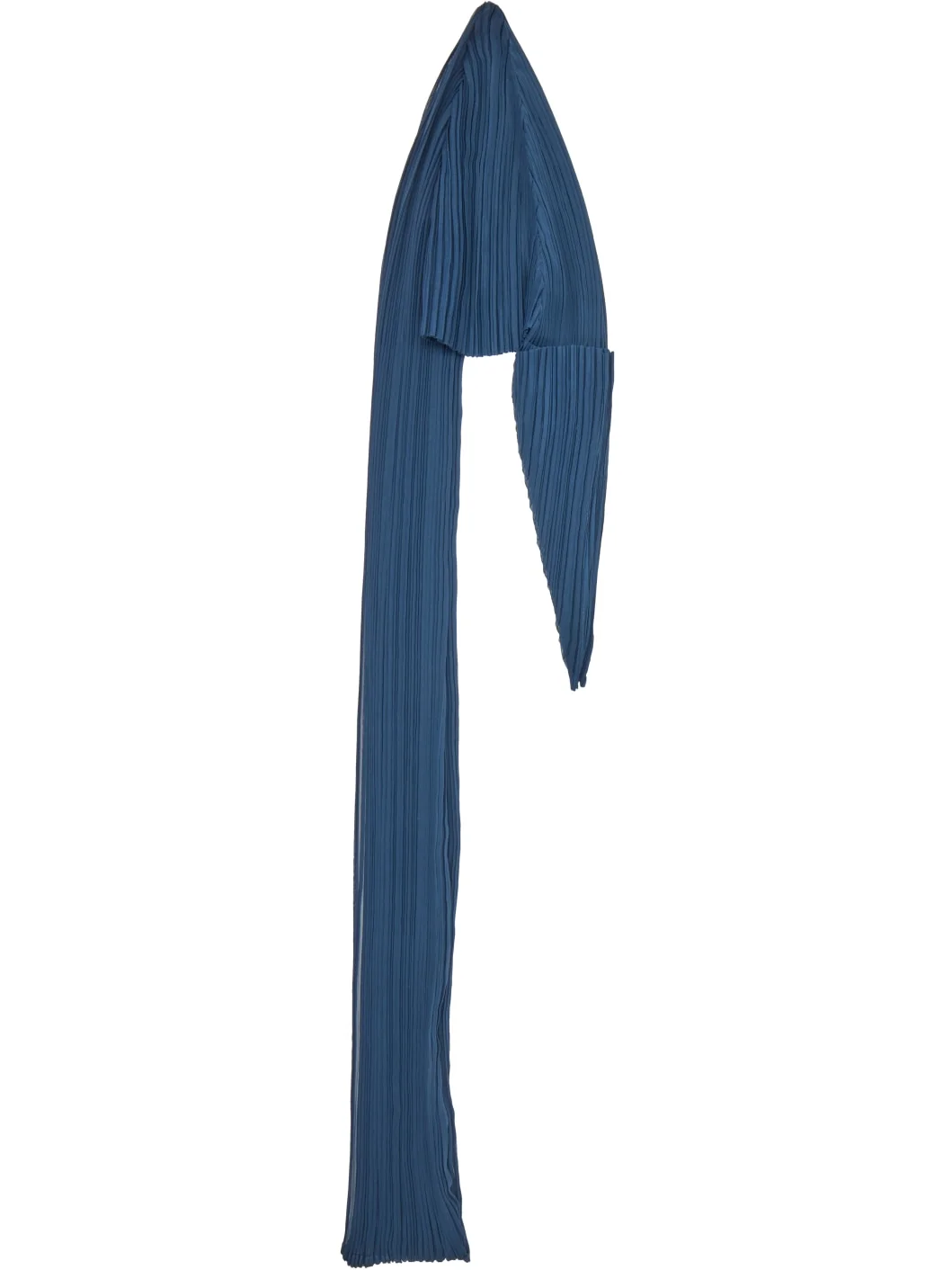 Navy Fold Hood Scarf - 1