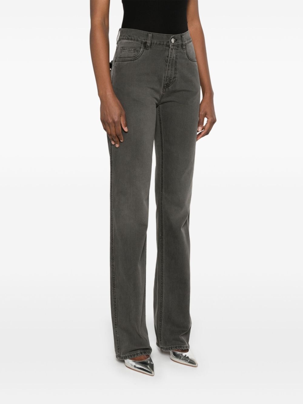 straight-leg jeans - 3