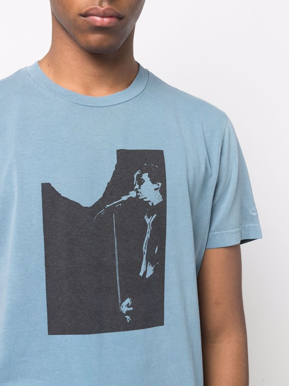 photograph-print cotton T-shirt - 5