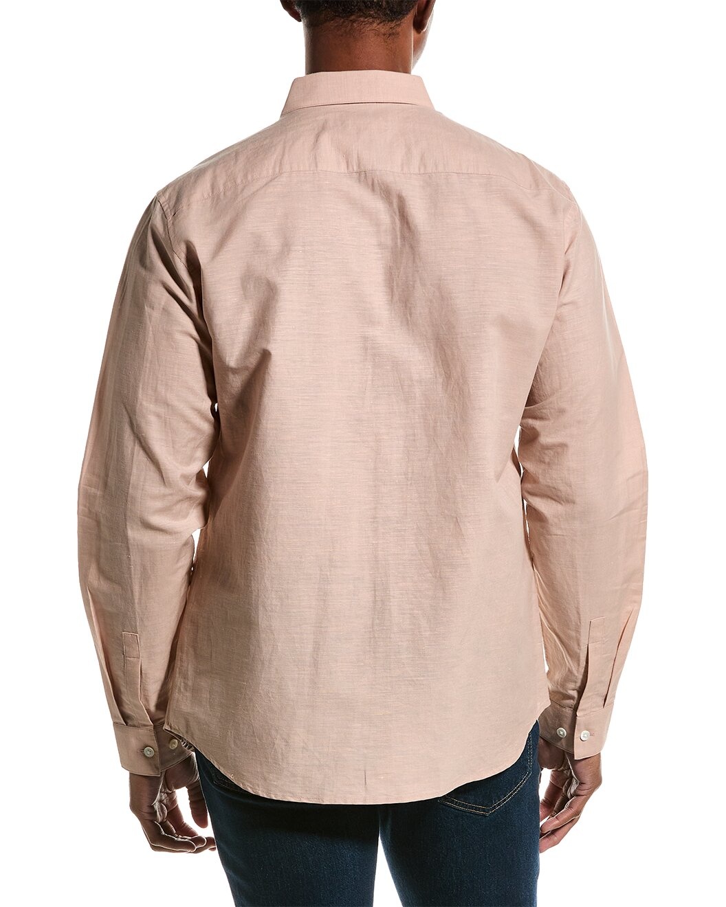 Theory Irving Essential Linen-Blend Shirt - 2