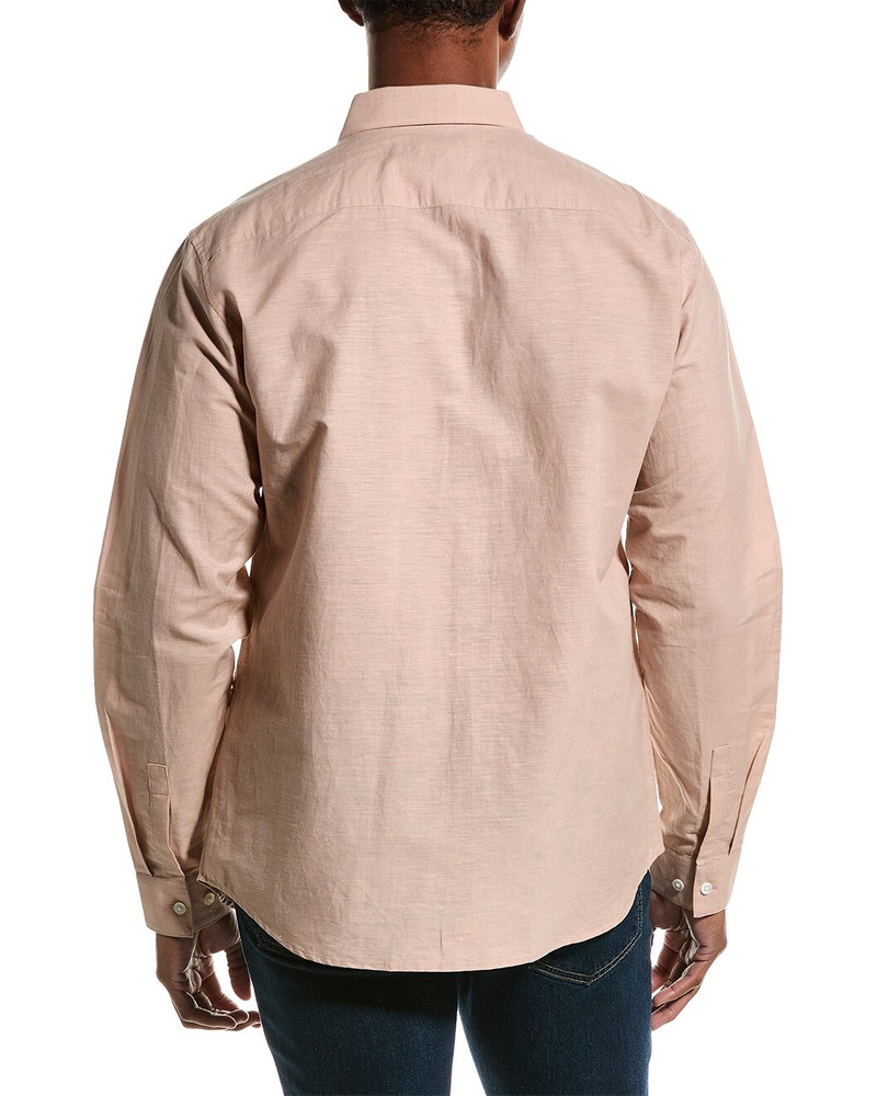 Theory Theory Irving Essential Linen-Blend Shirt outlook