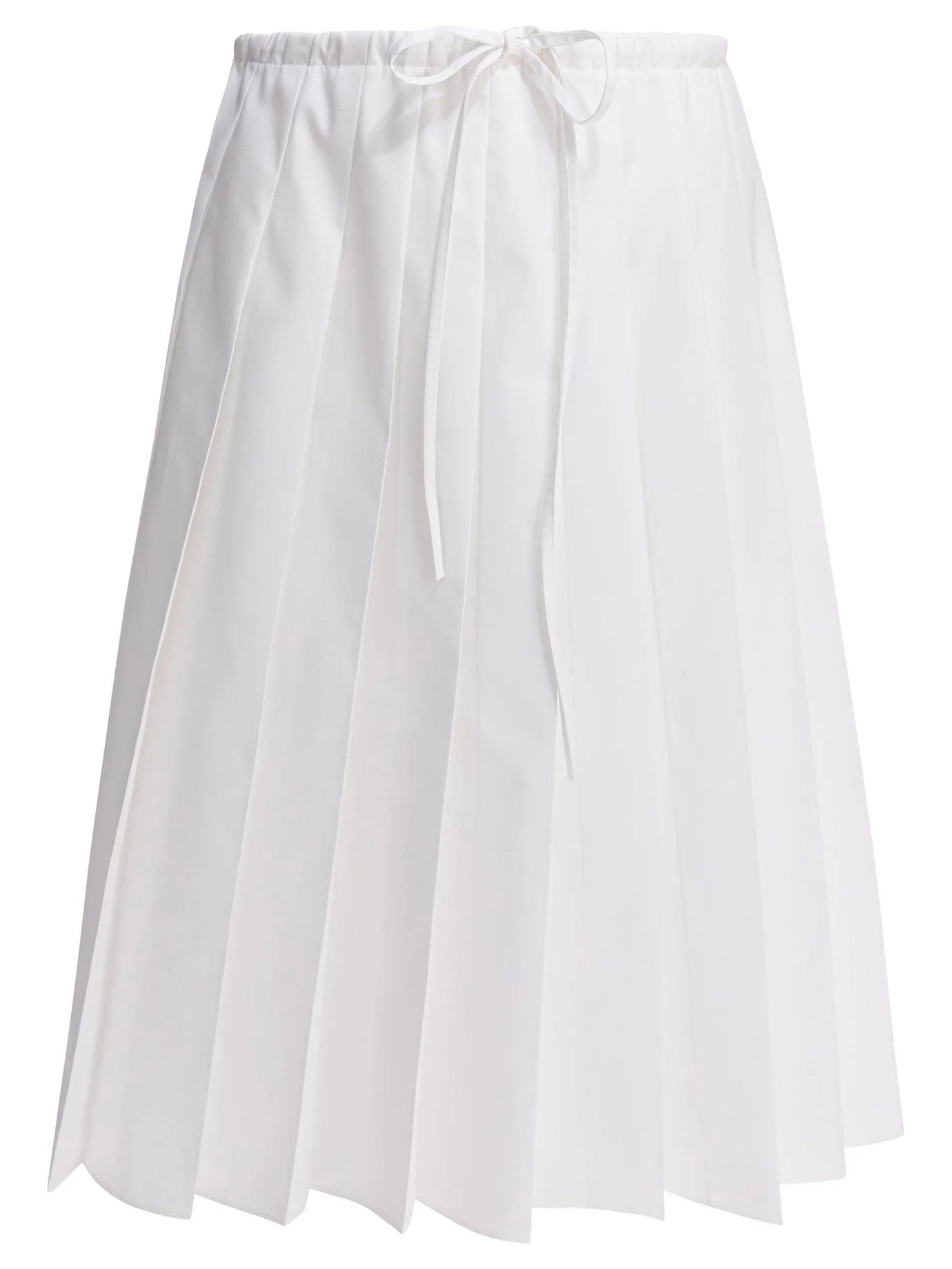 Prada Pleated Midi Skirt - 1