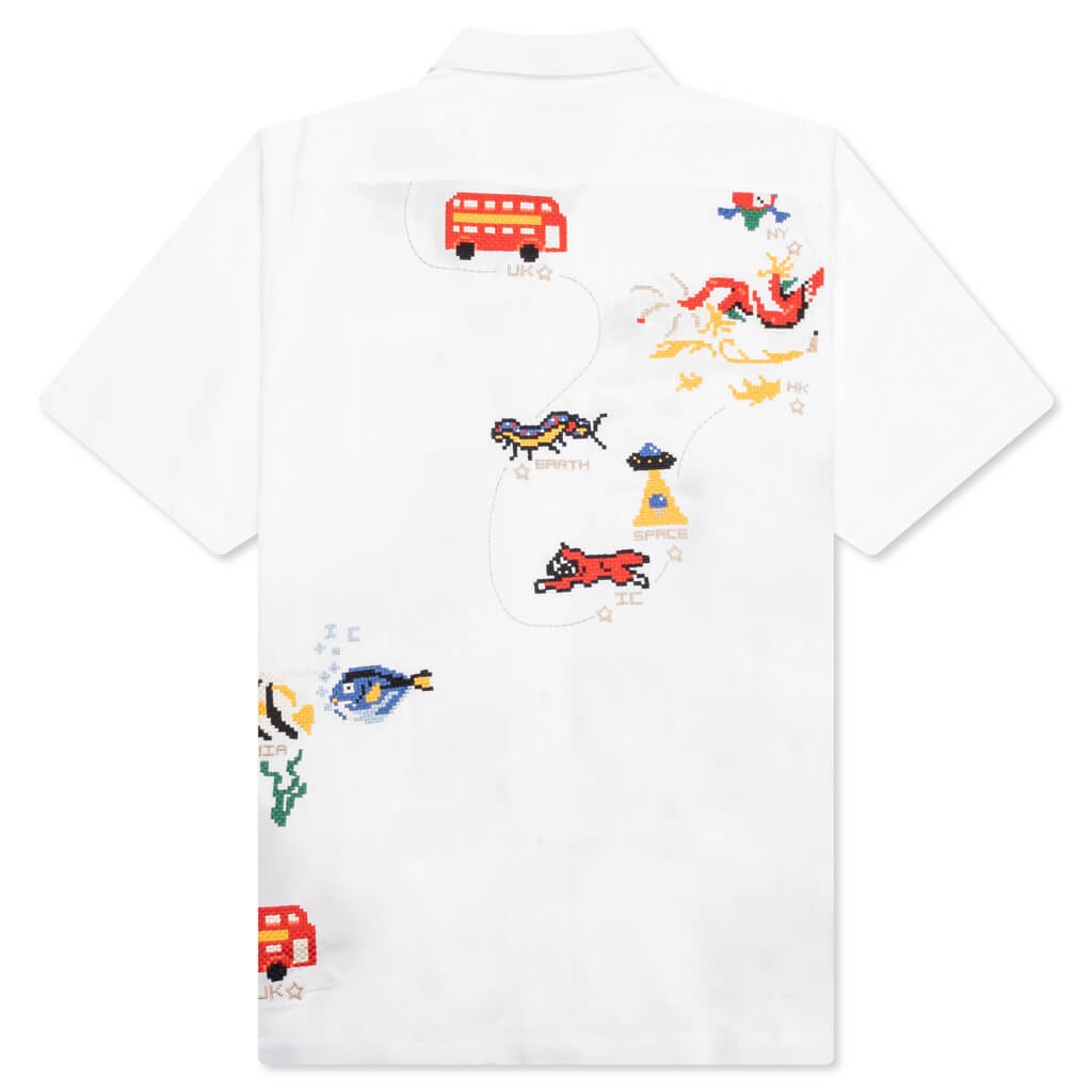 THE TRAVELER S/S WOVEN - WHITE - 2