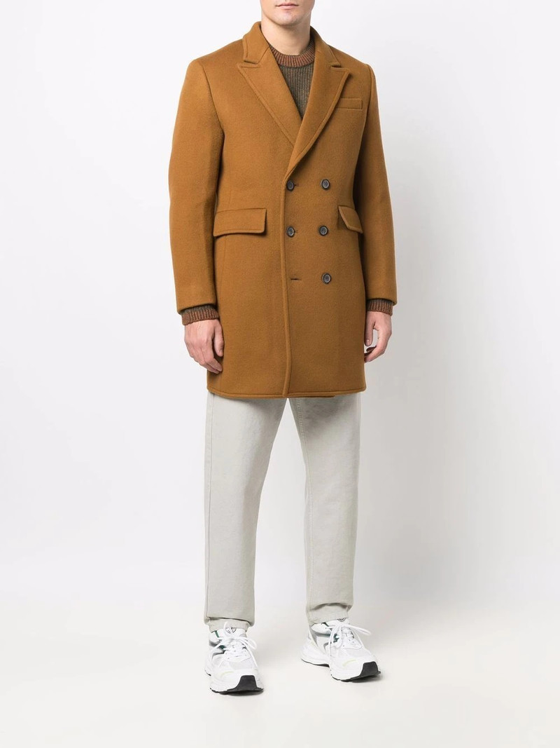 double-breasted tailored coat 4