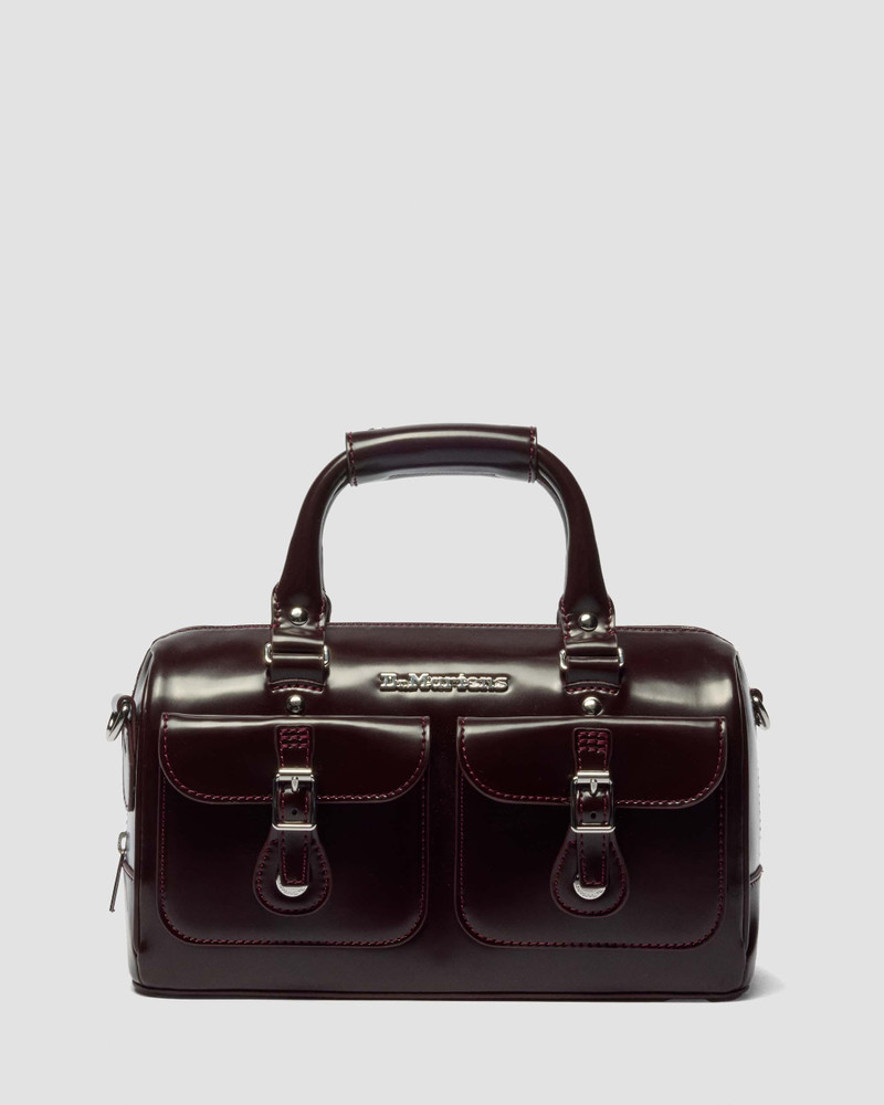 TOP HANDLE BAG Rub Off Leather Bag 1